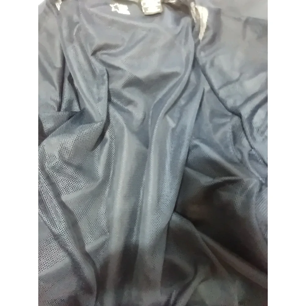 Starter Jacket Men's Size XL Pockets Long Sleeve Full Zip Pockets Logo Navy Blue